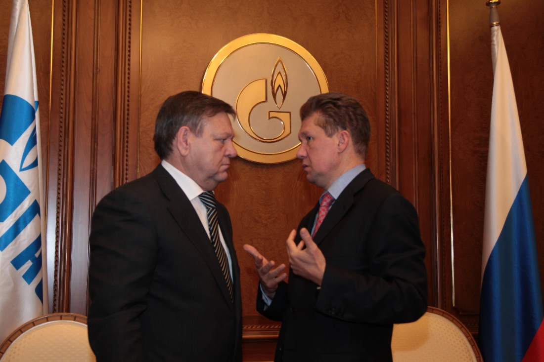 Valery Serdyukov and Alexey Miller 