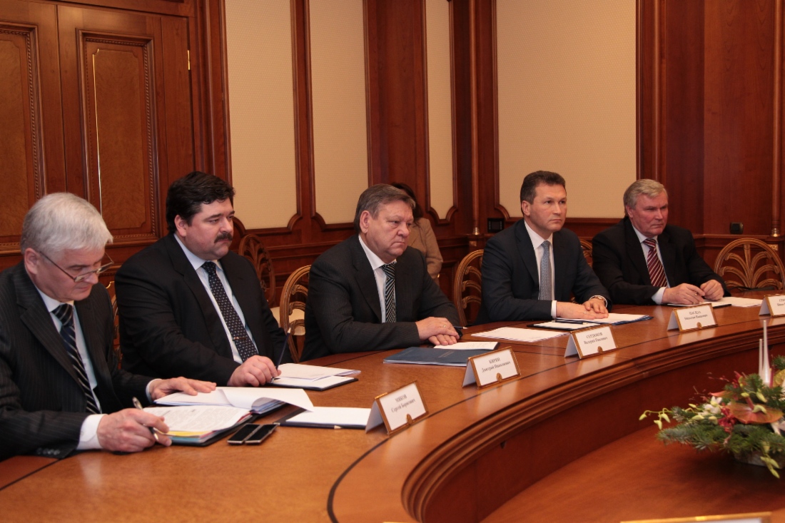 Signing of Cooperation Agreement for 2011 between Gazprom and Leningrad Oblast 