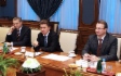 Alexey Miller during meeting with Do Van Hau, President and CEO of Petrovietnam